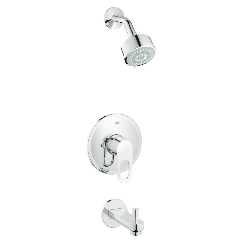 BauLoop PBV Tub & Shower set