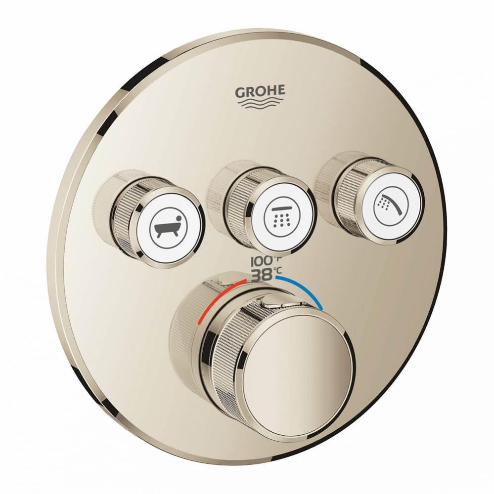 Triple Function Thermostatic Valve Trim