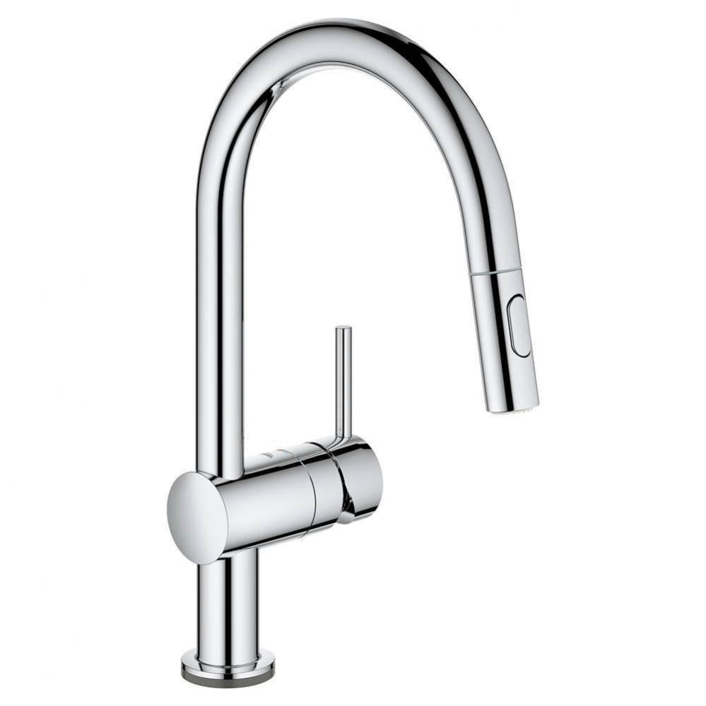 Minta Touch Sink C-Spout Spray Us