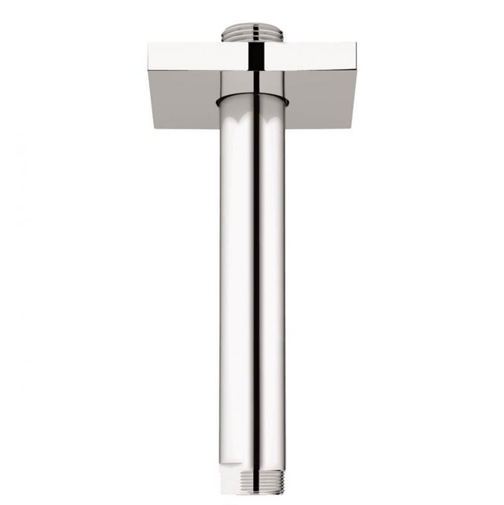 6'' Ceiling Shower Arm, w/Square Flange