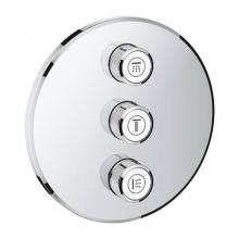 Grohe Canada 29122000 - GRT SmartControl trim round 3SC