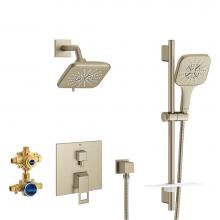 Grohe Canada 29433EN0 - Eurocube Pressure Balance Shower Set