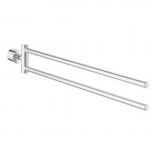 Grohe Canada 40888000 - Atrio 18-1/2 Double Towel Rail