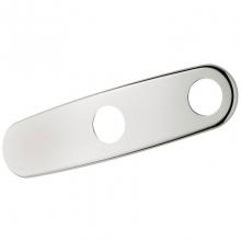 Grohe Canada 07555000 - 10'' Euro Escutcheon, Two Hole