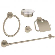 Grohe Canada 40344EN1 - Essentials Master Bathroom set, 5-in-1, brushed nickel