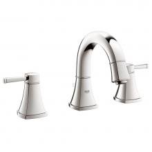 Grohe Canada 2041800A - Grandera Lavatory Wideset, Low Spout,Chrome