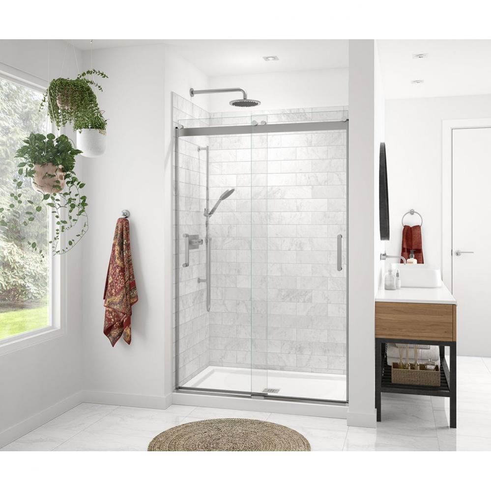 Revelation Round Sliding Shower Door 44-47 x 70.5-73 in. 8 mm