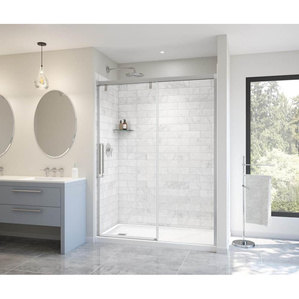 Uptown Slider Shower Door 56-59 x 76 in. 8 mm