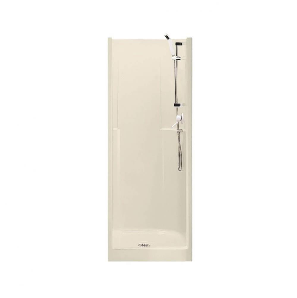 Biarritz 40 29.75 in. x 32 in. x 74.375 in. 1-piece Shower with No Seat, Center Drain in Bone