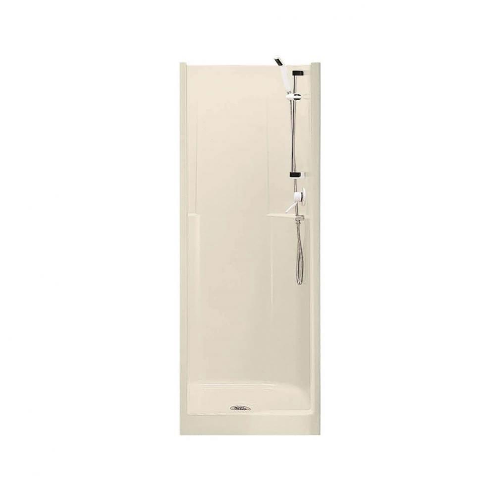 Biarritz 40 29.75 in. x 32 in. x 74.375 in. 1-piece Shower with No Seat, Center Drain in Bone