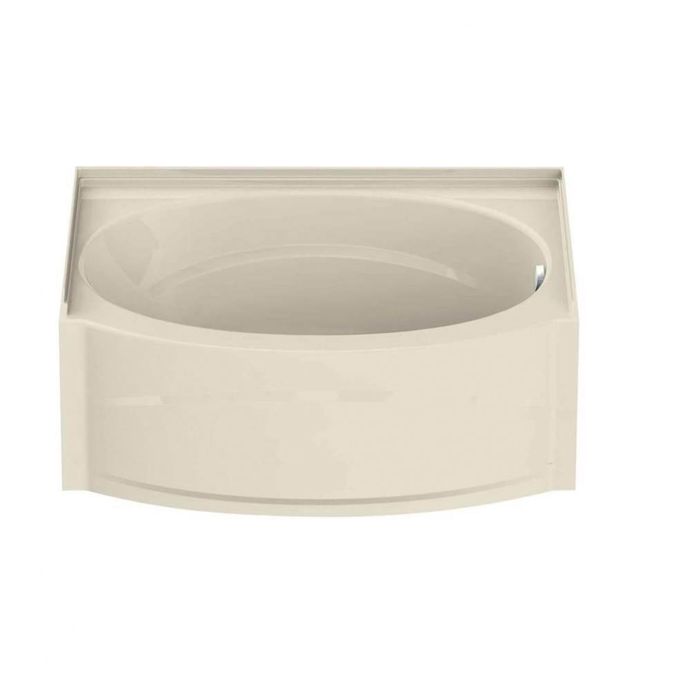 Islander AFR - DTF 60 in. x 38 in. Alcove Bathtub with Left Drain in Bone