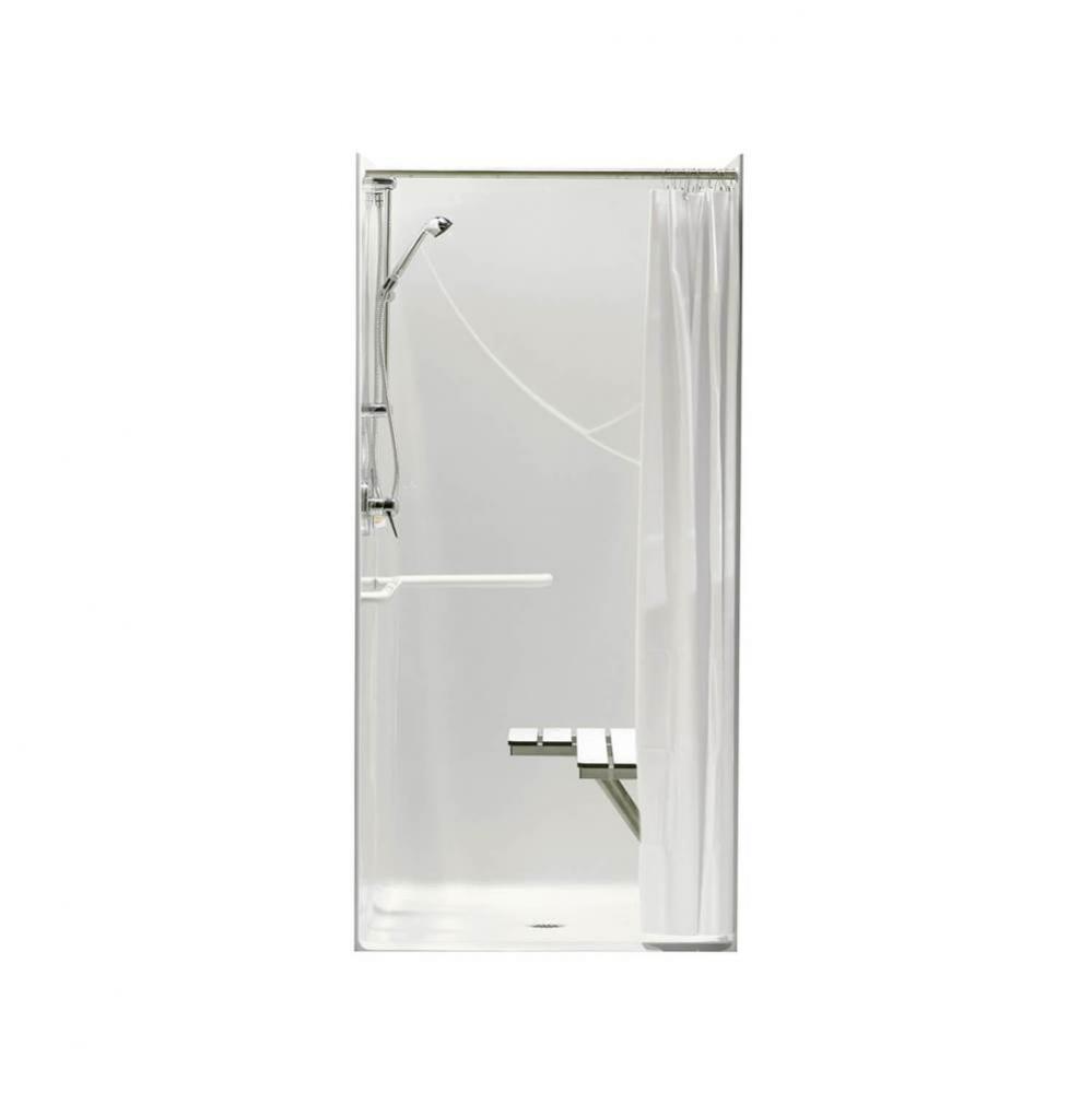 Outlook BFS-36F 38.75 in. x 39.5 in. x 78.75 in. 1-piece Shower in White