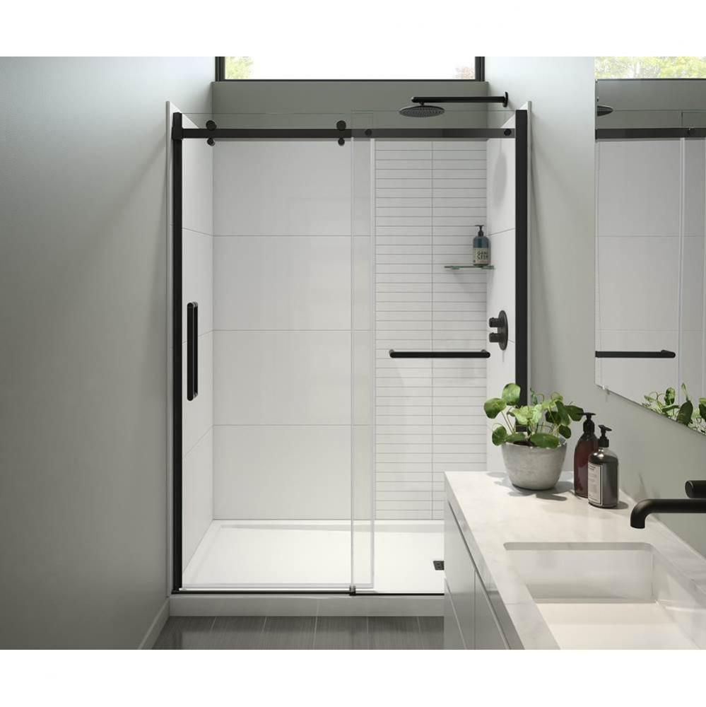 Halo Pro Sliding Door with Towel Bar 56  1/2-59 x 78  3/4 in. 8 mm