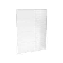 Maax Canada 103422-306-513 - Utile 60 in. Composite Direct-to-Stud Back Wall in Erosion Bora white