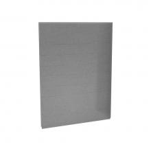 Maax Canada 103422-305-517 - Utile 60 in. Composite Direct-to-Stud Back Wall in Factory Sleek Smoke