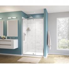 Maax Canada 135325-900-084-000 - Uptown Pivot Shower Door 45-47 x 76 in. 8 mm