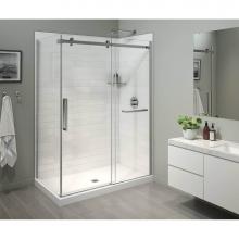 Maax Canada 134957-900-084-000 - Halo Pro Sliding Door with Towel Bar 60 x 36 x 78 3/4 in. 8mm