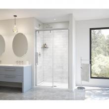 Maax Canada 135323-900-084-000 - Uptown Slider Shower Door 44-47 x 76 in. 8 mm