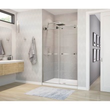 Maax Canada 136271-900-289-000 - Duel 44-47 x 70.5-74 in. 8 mm Bypass Shower Door for Alcove Installation with Clear glass in Brush