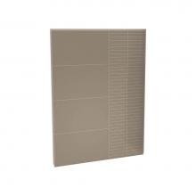 Maax Canada 103422-306-512 - Utile 60 in. Composite Direct-to-Stud Back Wall in Erosion Taupe