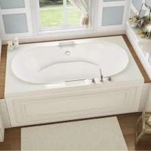 Maax Canada 101250-107-001-100 - Antigua 72 x 42 Acrylic Drop-in Center Drain Hydrosens Bathtub in White