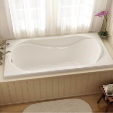 Maax Canada 102723-107-001-100 - Cocoon 6636 Acrylic Drop-in End Drain Hydrosens Bathtub in White