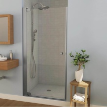 Maax Canada 105317-900-084-000 - Insight 31 ½-33 ½ x 67 in. 6 mm Pivot Shower Door for Alcove Installation with Clear Gla
