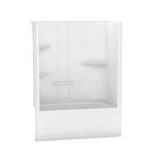 Maax Canada 105915-000-001-002 - Camelia TS-6032 AFR Acrylic Alcove Right-Hand Drain One-Piece Tub Shower in White