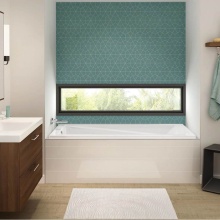 Maax Canada 106170-000-001-000 - Exhibit 6036 Acrylic Drop-in End Drain Bathtub in White