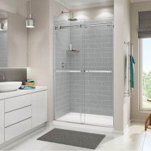 Maax Canada 106350-000-001-000 - Distinct 48 48 x 32 Acrylic Alcove or Corner Shower Base with Back Center Drain in White