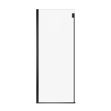 Maax Canada 139953-810-340-000 - Duel Alto Return Panel for 32 in. Base with Clear glass in Mat Black