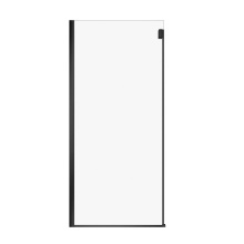 Maax Canada 139954-810-340-000 - Duel Alto Return Panel for 36 in. Base with Clear glass in Matte Black