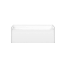 Maax Canada 141431-000-002-001 - Olio 6030 AcrylX Alcove Left-Hand Drain Bathtub in White