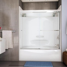 Maax Canada 145014-000-002-085 - TOF-3260 AcrylX Alcove Right-Hand Drain Bathtub in White