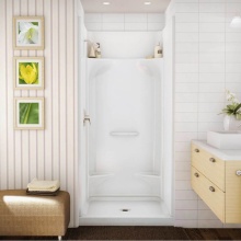 Maax Canada 145024-000-002-093 - KDS 3636 AcrylX Alcove Center Drain Four-Piece Shower in White