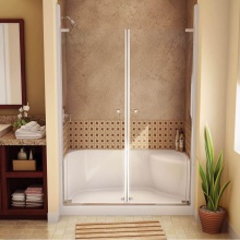 Maax Canada 145032-000-002-084 - SPS 3448 AcrylX Alcove Shower Base with Center Drain in White