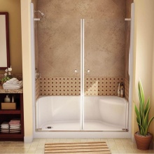 Maax Canada 145045-000-002-583 - SPS 3460 AFR AcrylX Alcove Shower Base with Center Drain in White