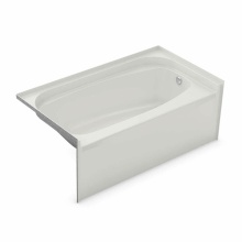 Maax Canada 148015-000-002-785 - Essence TO-6032 AFR AcrylX Alcove Right-Hand Drain Bathtub in White