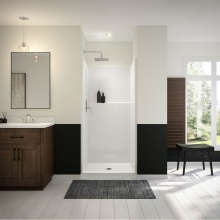 Maax Canada 107636-000-002-500 - Icon SH3636X AFR Acrylx Alcove Center Drain One-Piece Shower in White