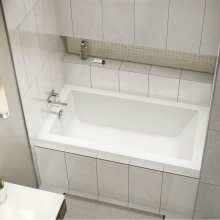 Maax Canada 410022-000-001-173 - ModulR 6032 IF (Without Armrests) Acrylic Alcove Right-Hand Drain Bathtub in White
