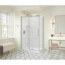 Maax Canada 107545-900-305-000 - Odyssey SC 48'' x 32'' x 78'' 8mm Sliding Shower Door for Corner Ins