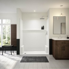 Maax Canada 107659-000-002-002 - Icon SH6030 Acrylx Alcove Right Hand Drain One-Piece Shower in White