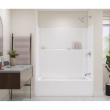 Maax Canada 107157-000-002-002 - Icon TS6032 AcrylX™ Alcove Right Hand Drain One-Piece Tub Shower in White