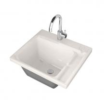 Maax Canada 100898-000-007 - Evia Acrylic Laundry Sink