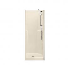 Maax Canada 100971-000-004 - Biarritz 80 31.625 in. x 33 in. x 73.875 in. 1-piece Shower with No Seat, Center Drain in Bone