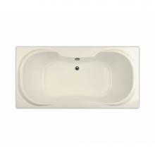 Maax Canada 101227-109-004 - Cambridge 71.5 in. x 35.75 in. Drop-in Bathtub with Combined Hydrosens/Aerosens System Center Drai