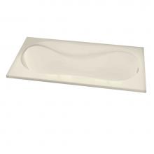 Maax Canada 102723-109-004 - Cocoon 65.875 in. x 36 in. Drop-in Bathtub with Combined Hydrosens/Aerosens System End Drain in Bo