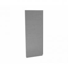 Maax Canada 103415-305-517-000 - Utile 36 in. Composite Direct-to-Stud Side Wall in Factory Sleek Smoke