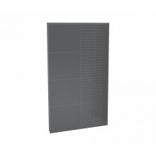 Maax Canada 103421-306-515-000 - Utile 48 in. Composite Direct-to-Stud Back Wall in Erosion Charcoal
