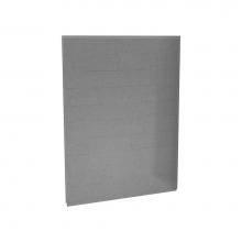 Maax Canada 103422-305-517-000 - Utile 60 in. Composite Direct-to-Stud Back Wall in Factory Sleek Smoke